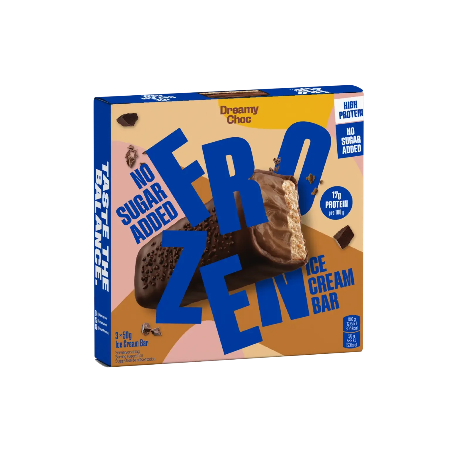 Dreamy Choc Ice Cream Bar